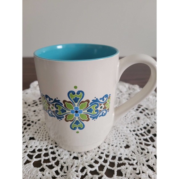 Floral 09 College Company Coffee Mug Large - Picture 1 of 5
